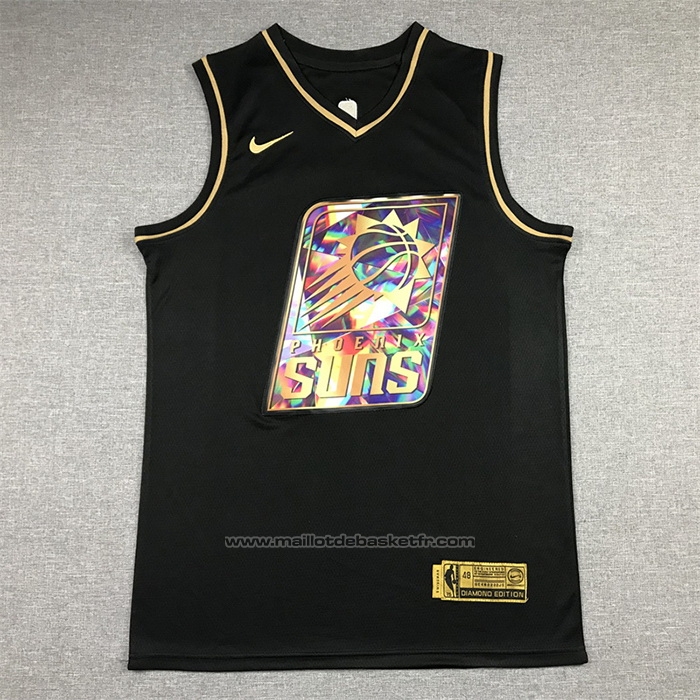 Maillot Golden Edition Phoenix Suns Devin Booker #1 2021-22 Noir